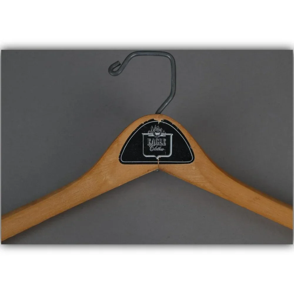 Vintage Eagle Clothes wooden Clothes pants hanger